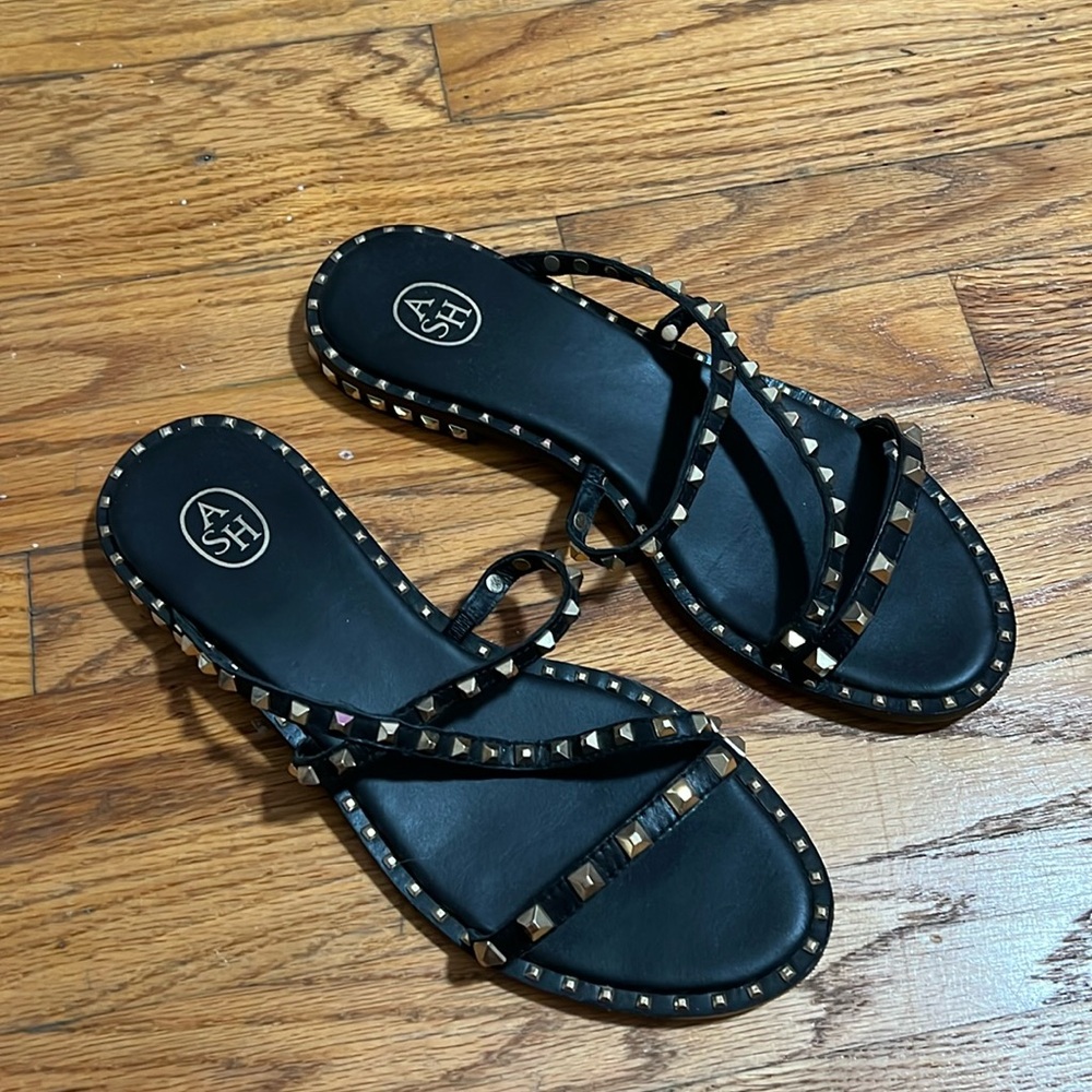 ASH Studded Criss Cross Sandal